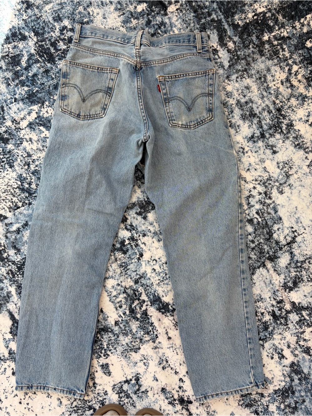 Vintage Levi’s 550 Relaxed Fit Jeans W30 L30 100% Cotton Light Wash Y2K - Picture 3 of 9